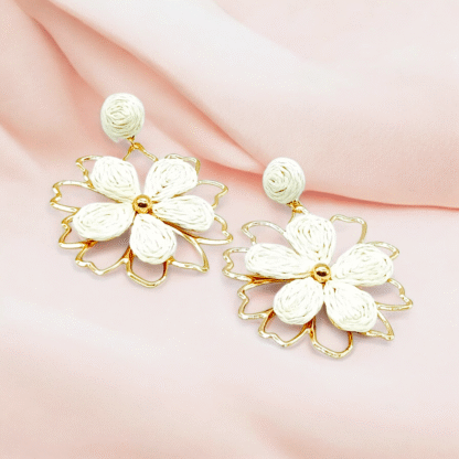 White Earrings ? Classic & Elegant