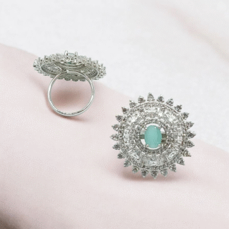 Aqua AD Ring, Elegant & Adjustable