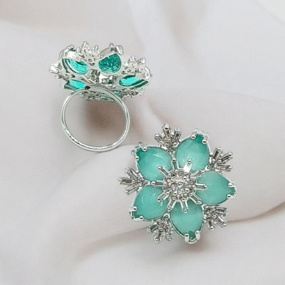 Mint AD Ring, Fresh & Elegant