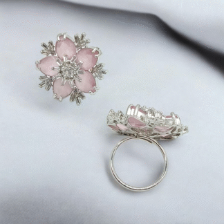 Peach AD Ring, Soft Elegance