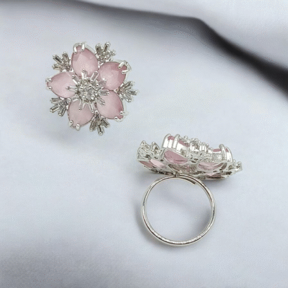 Peach AD Ring, Soft Elegance