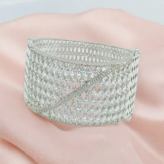 White Stone Bracelet – Elegant Everyday Charm