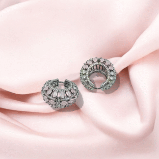 White Hoop Earrings ? Classic & Timeless Elegance