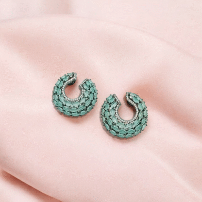 Mint Hoop Earrings ? Fresh & Elegant Everyday Style