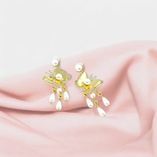 Golden Butterfly Earrings | Fashion Jewellery