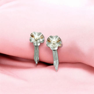 White Floral Earrings | Fashion Jewellery
