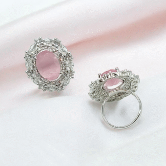 Peach AD Ring, Soft Elegance