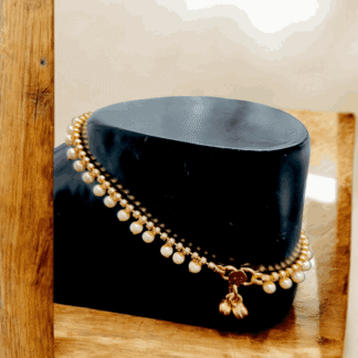 Golden Anklets | Traditional & Daily Wear