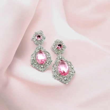 Peach AD Earrings | Elegant Designer Jewellery