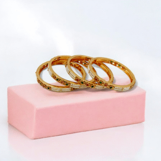 Golden Bangles | Elegant Designer Jewellery