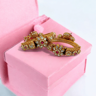Golden Bangles | Elegant Designer Jewellery