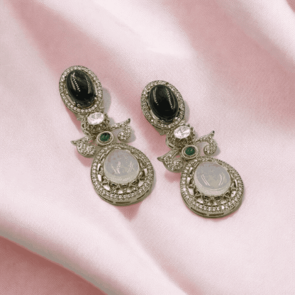 Multi Colour Heritage Earrings | Traditional Designer Jewellery
