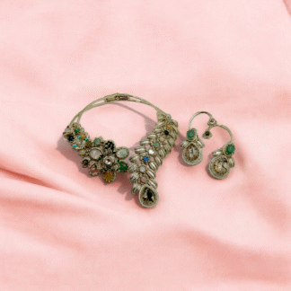 Multi Colour Heritage Hasli | Traditional Ethnic Necklace