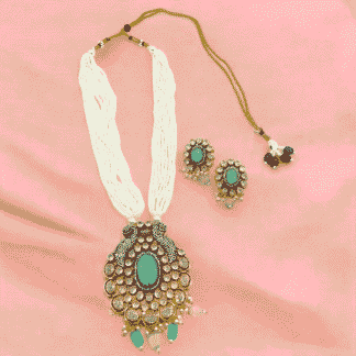 Multi Colour Long Necklace | Designer Ethnic Jewellery