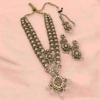 Moissanite Long Necklace | Paramount Jewels Elegance
