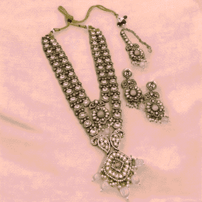 Moissanite Long Necklace | Paramount Jewels Elegance