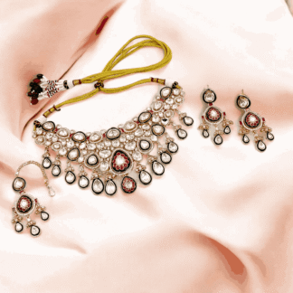 Multi Colour Kundan Choker Necklace | Elegant Designer Jewellery