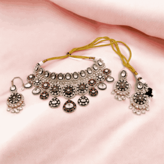 Multi Colour Kundan Choker Necklace | Elegant Designer Jewellery