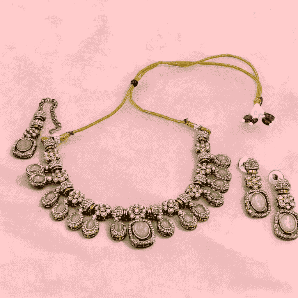White Moissanite Necklace | Timeless Sparkle by Paramount Jewels