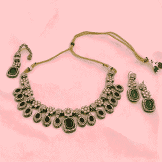 Green Moissanite Necklace | Paramount Jewels