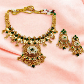Golden Temple Necklace | Traditional South Indian Jewellery