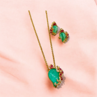 Mint Pendant Set | Elegant Designer Jewellery