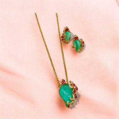 Mint Pendant Set | Elegant Designer Jewellery