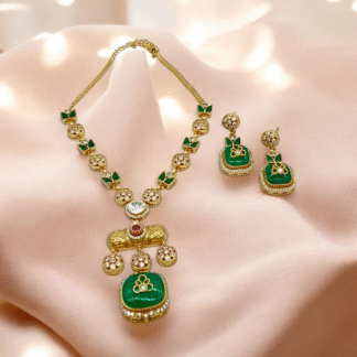 Multi Colour Pendant Set | Elegant Designer Jewellery