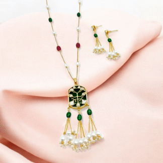 Multi Color Pendant Set | Elegant Designer Jewellery