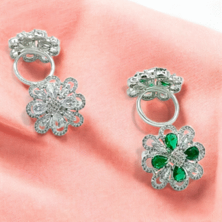 Golden AD Adjustable Ring | Elegant Sparkle for Every Occasion