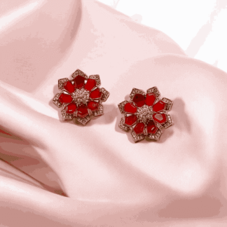 Ruby Moissanite Top | Elegant Designer Jewellery