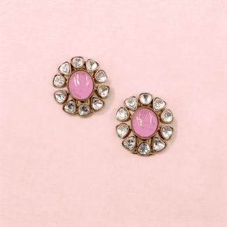 Peach Moissanite Top | Elegant Designer Jewellery