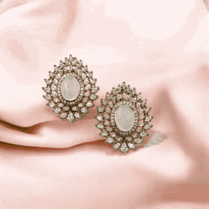 White Moissanite Top | Elegant Designer Jewellery