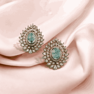Mint Moissanite Top | Elegant Designer Jewellery