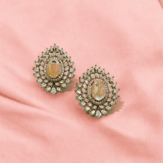 Peach Moissanite Tops | Elegant Sparkle for Every Occasion