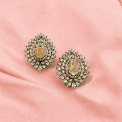 Peach Moissanite Tops | Elegant Sparkle for Every Occasion
