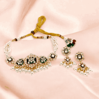 Multi Colour Kundan Choker Necklace | Elegant Designer Jewellery