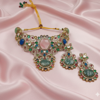 Royal Vintage Multistone Choker Set