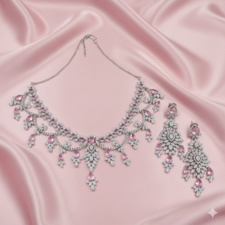 Blush Royale AD Necklace Set