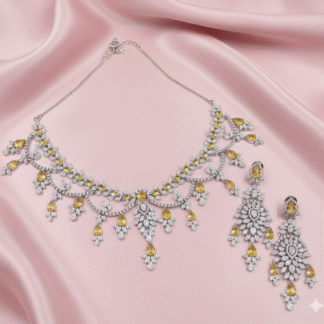 Golden Glow AD Necklace Set