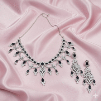 Midnight Grace AD Necklace Set