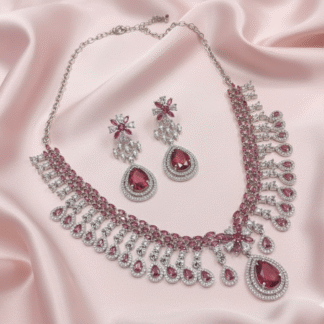 Crimson Royale AD Necklace Set