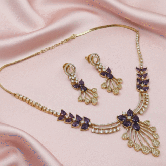 Royal Wine AD Necklace Set