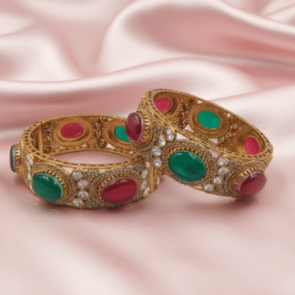 Classic Moissanite Gold Bangle