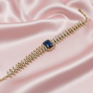 Midnight Sapphire Mehandi Polish Bracelet