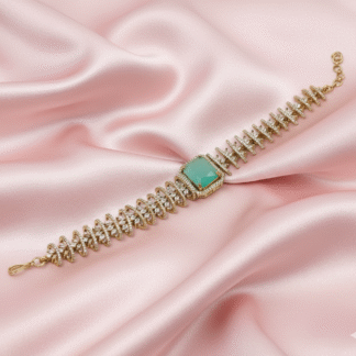 Mint Green Mehandi Polish Bracelet