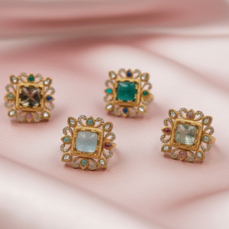 Royal Heritage Floral Cluster Ring