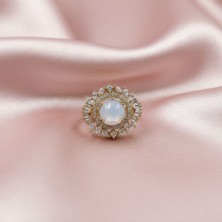 Peacock Filigree Moissanite Tops