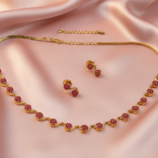 Ruby AD Necklace Set