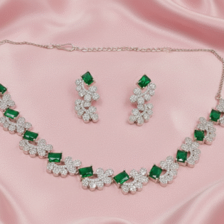 Green AD Necklace Set